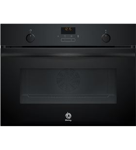 Balay 3CB5159N3 horno independiente compacto de 60cm de anchura clase a cristal negro - ImagenTemporalSihogar