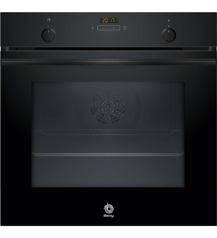 Balay 3HB513CN3 horno independiente de 60cm clase a+ cristal negro - ImagenTemporalSihogar