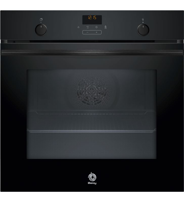 Balay 3HB5159N3 horno independiente de 60cm a+ cristal negro - ImagenTemporalSihogar