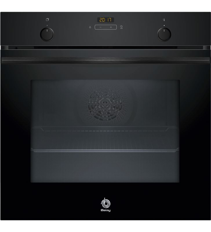 Balay 3HB5131N3 horno independiente de 60cm clase a+ cristal negro - ImagenTemporalSihogar