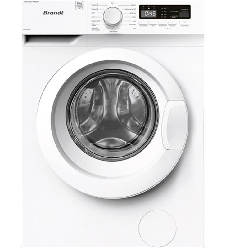 Brandt WFB181QWP lavadora de carga frontal de 8kg 1400rpm clase a libre instalacion blanco - 121631