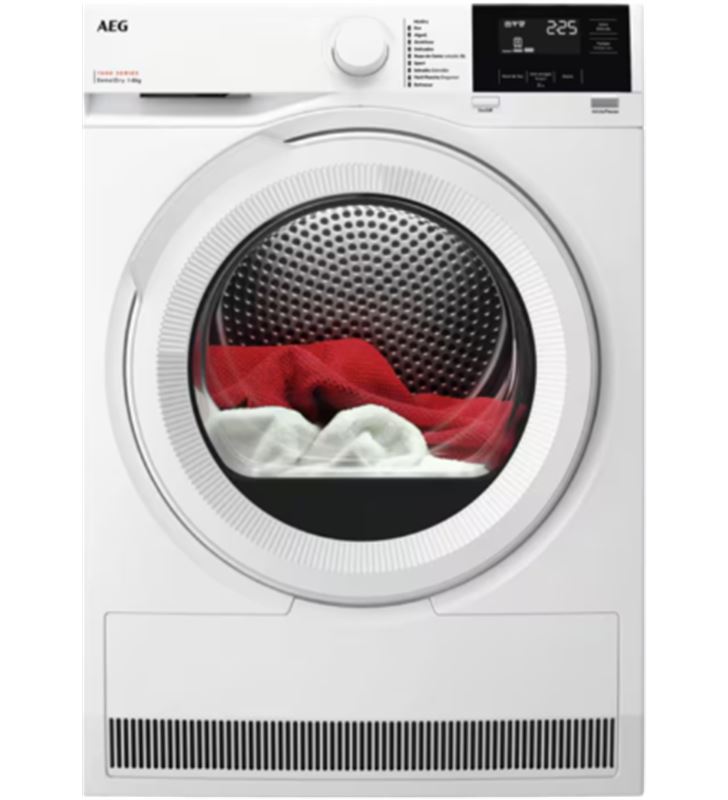 Aeg TR718L2OKR 916900178 secadra de carga frontal con bomba de calor de 8kg clase a++ libre instalacion - 122584