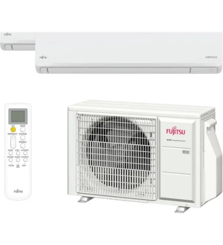 Fujitsu ASY25U2MIKNUE50 2*1 asy25u2mi-knue50 (3ngf0140) aire acondicionado multisplit r32 - 123562