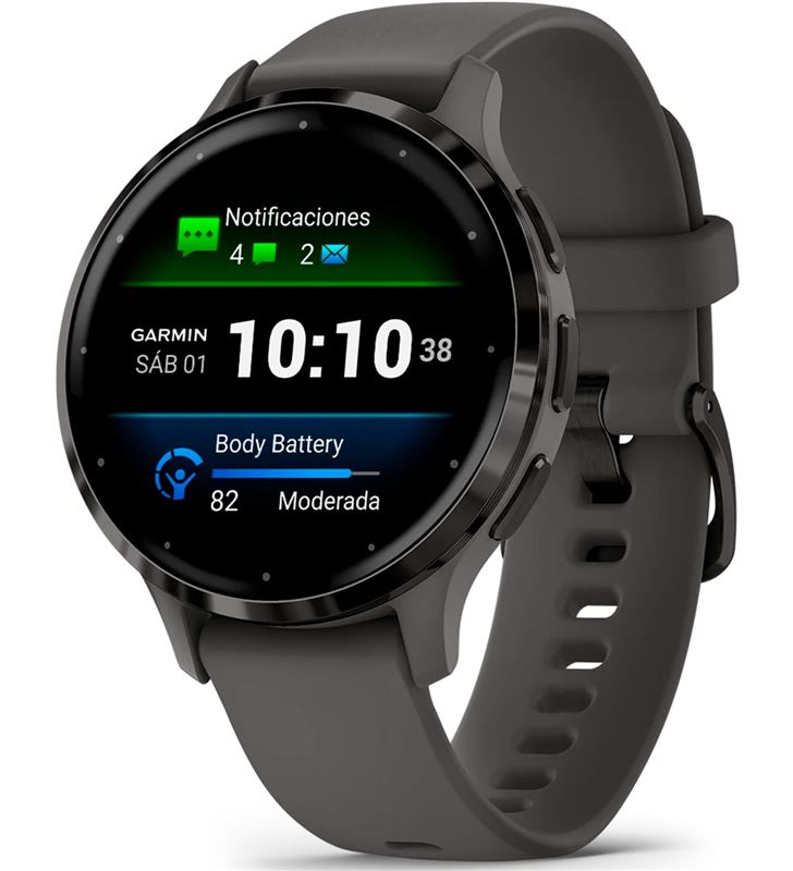 Garmin +28525 #14 venu 3s pebble gray + slate / smartwatch 41mm 010-02785-00 - ImagenTemporalSihogar