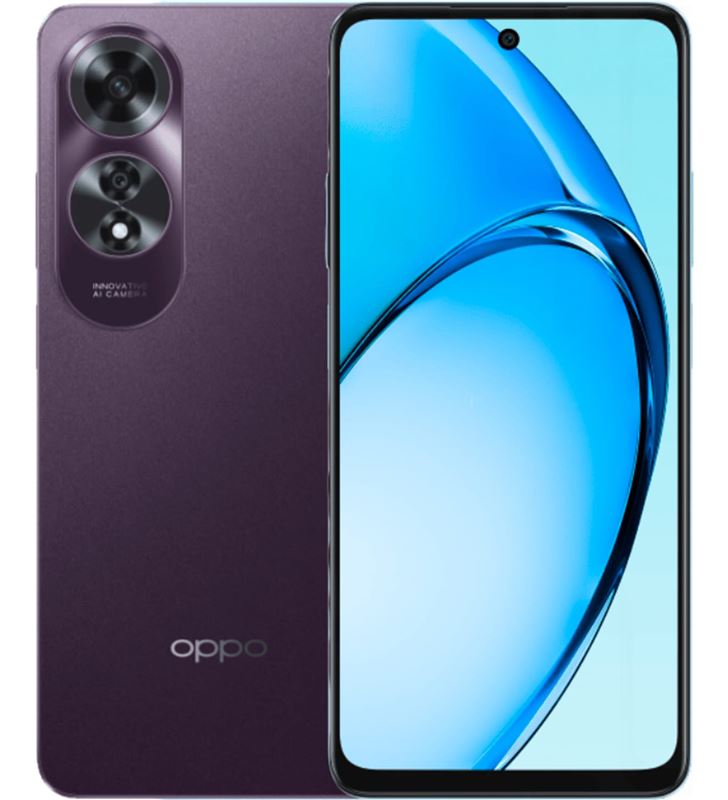 Oppo TF271471683 smartphone a60 8gb 256gb 4g purple telefonia - ImagenTemporalSihogar