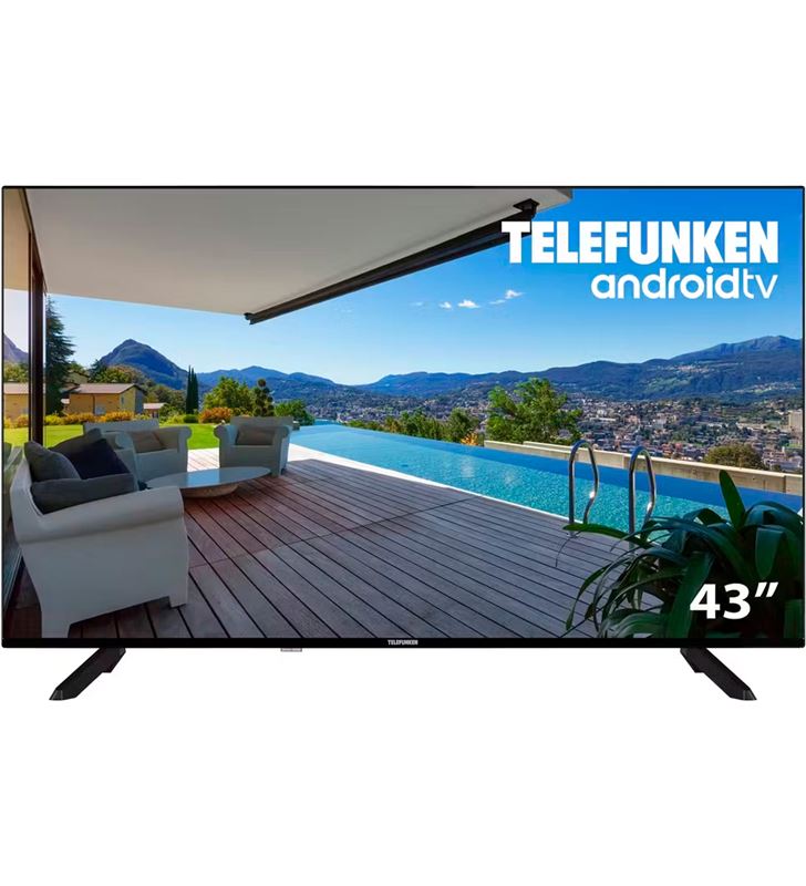 Telefunken +30952 #14 43dtua523 / televisor smart tv 43'' direct led uhd 4k hdr - ImagenTemporalSihogar