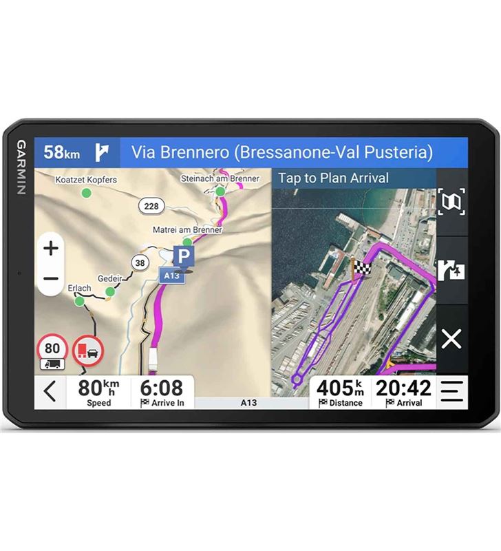 Garmin +30834 #14 dezl lgv820 / navegador gps para camiones 8'' con mapas de europa 010-02925-15 - +30834