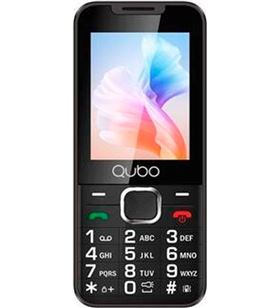 Qubo X_240BK tel lib x-240bk 2 4'' fm/cám/btoot telefonia - +30728