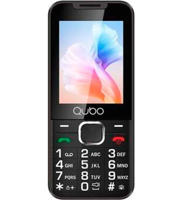 Qubo X_240BK tel lib x-240bk 2 4'' fm/cám/btoot telefonia - +30728