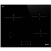 Smeg SE264TD1 placa vitrocerámica de 60cm 4 zonas negro - 125613