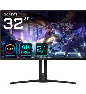 Gigabyte MN55154362 monitor gaming aorus fo32u2p ek 32'' 3840x2160 uhd - ImagenTemporalSihogar