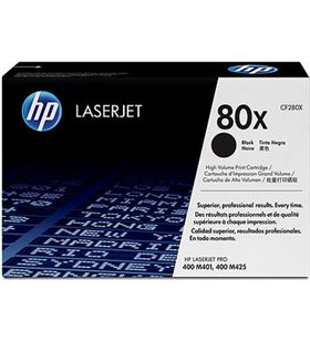 Hp CF280X cartucho toner 80x laserjet -negro- 6900 - CF280X