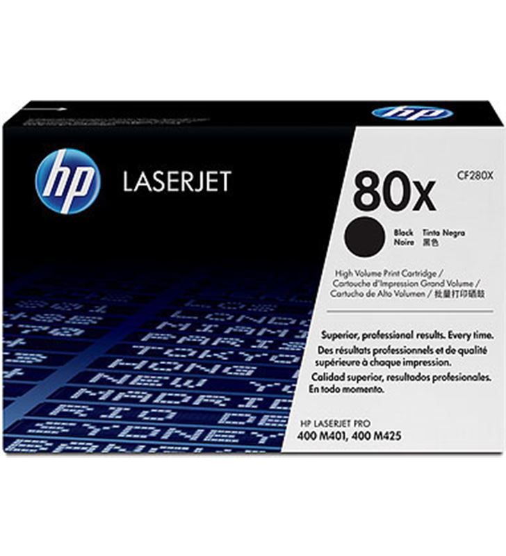 Hp CF280X cartucho toner 80x laserjet -negro- 6900 - CF280X