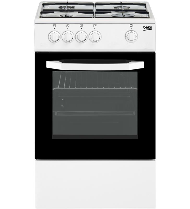 Oferta Del Dia Beko Cocina Independiente Gas Natural 4 Fuegos Csg42010dwn