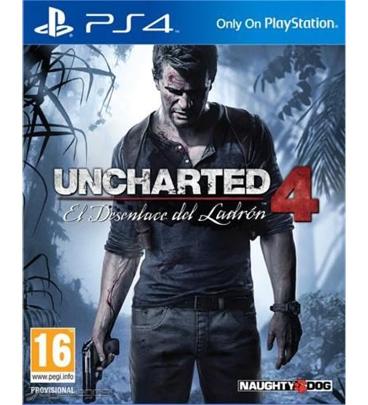 Oferta del día Sony juego ps4 uncharted 4 sps9454410