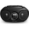 Philips AZ215B radio cd soundmachine negro de 3 w con sintonizador digital - AZ215B